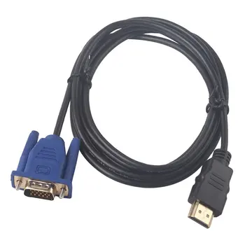 3/5m paauksuoti Jungtys HDMI suderinamus Vyras į VGA HD-15, Vyrų Adapterio Kabelį, Laidą skirtą DVD HDTV Patikimas