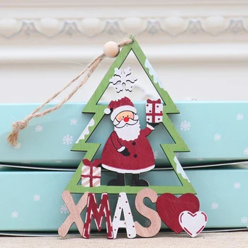 Medinių Kalėdų Dekoracijas Plokštė Kabo Pakabukas Kalėdų Eglučių Papuošalai Šalies Namų