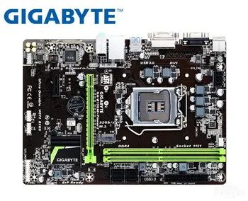 NAUDOTI darbastalio Plokštė už Gigabyte B150M-Galia 2 LGA 1151 DDR4 64GB USB2.0 USB3.0 B150 Darbastalio plokštė