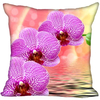 Naujas Atvykimo Orchidėja Gėlė Pagalvės Užvalkalą Aukštos Kokybės Satino Audinio Užvalkalas Dekoratyvinę Pagalvę Padengti Vestuvių Dekoratyvinis