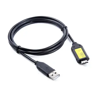 USB Akumuliatoriaus Kroviklis+Duomenų SINCHRONIZAVIMO Kabelis Laido Samsung TL205 TL210 TL220 i8 Fotoaparatas