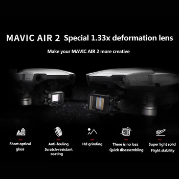 1.33 X Iškreiptu Objektyvas Sn Filmą Objektyvo Filtras Drone Reikmenys Dji Mavic Air2