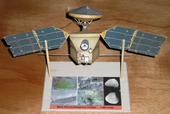 1:48 1:35 Marso Tyrimo Orbiter PRO Detektorių Erdvės, Kosmoso Palydovo Dangaus Technologija, Popieriniai, 