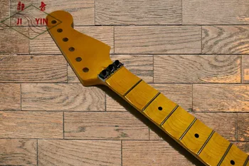 1 vnt dvigubai rokeris elektrinės gitaros kaklo ST stiliaus išdrožomis klevas fingerboard 22 skirsniai 25.5 colių