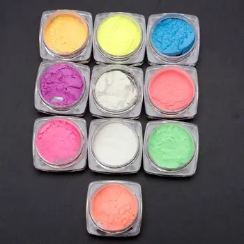 10 Spalvų Šviesos Milteliai Derva, Pigmentas Dažų UV Epoksidinės Dervos 