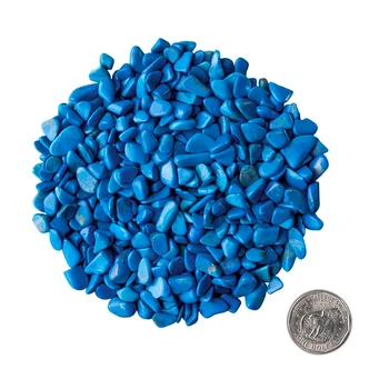 100g Natūralaus akmens, Mėlyna Howlite Kristalų Namų Dekoro Spalvinga Gydymo Energija Akmens Uolienų Mineralas Pavyzdys