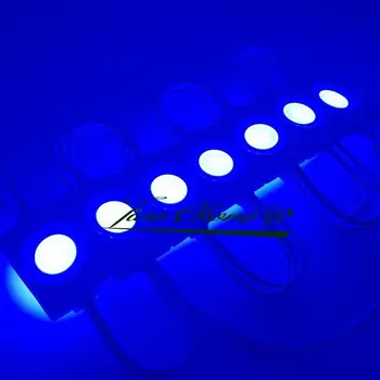 100VNT/daug 2.4 M įpurškimo COB LED Modulis šviesos,DC 12V reklamos šviesos Raudona Žalia mėlyna geltona balta 3 metų garantija