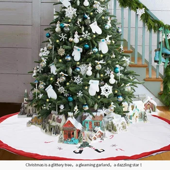 101cm 120cm 122cm Kalėdų Eglutė Sijonas Diskiniai Medžio Bazės Medžio Prijuostė už Kalėdos Šalies Namų, Atostogų Papuošalai