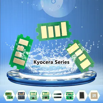 16pcs Chip reset už TK865 ES TK-865 kasetes suderinama Kyocera TASKalfa 250ci 300ci Tonerio žetonų TK866 TK867 TK868 TK869