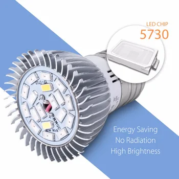 18W 28W LED E14 Fito Lempa Led Full spectrum Augti Šviesos 220V E27 Lempos Augalams UV SPINDULIŲ Fitolamp Patalpų Palapinė Vis Lemputes 110V