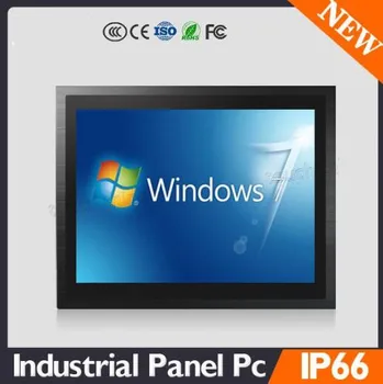 19 colių J1800 2GB 64GB ventiliatoriaus pramonės PC, Window, Linux dual ekranas, mini-PCIe 3/4G, Wifi skydelis PC