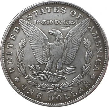 1901-S JAV Morgan Doleris monetos KOPIJA