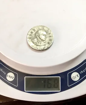 1966 m. Airijos sidabro pearse šilingų aukštos kokybės kopija sidabro padengtą monetos