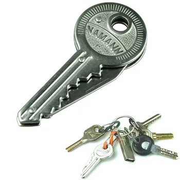 1pcs Mini Klavišą Peilis Raktas Kišenėje Sulankstomas Peilis Key Chain Peilis Skustukas Nešiojamų Kempingas Raktų Žiedas Peilis Įrankis