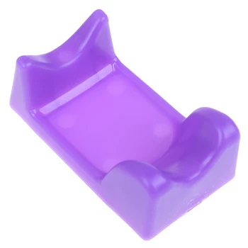 1PCS Nagų Amatų Gręžimo Bitų Failo Manikiūro Mašina Nails Art Elektros Rašiklio Laikiklis Violetinė Plastiko Stovas