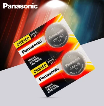1pcs Originalaus Panasonic CR2450 CR 2450 3V Lithium Button Cell Baterijos Monetos Baterijas Laikrodžiai,laikrodžiai,klausos