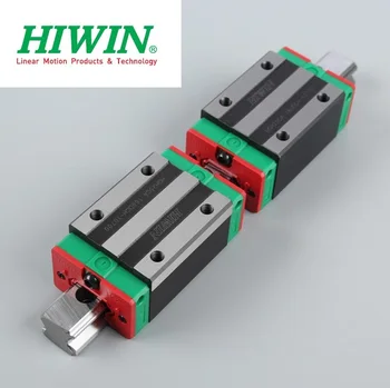 1pcs originalus Hiwin linijinės vadovas, linijinis geležinkelių HGR25 -L 1200mm + 2vnt HGH25CA linijinis siauras blokas cnc router