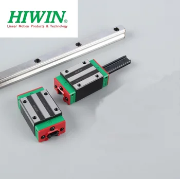 1pcs originalus Hiwin linijinės vadovas, linijinis geležinkelių HGR25 -L 1200mm + 2vnt HGH25CA linijinis siauras blokas cnc router