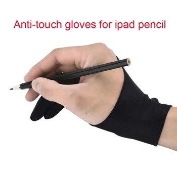 2-Pirštu Tablet Piešimo Anti-Touch Pirštinės 