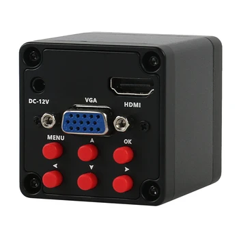 2/set Naujas 1080P HDMI VGA SONY IMX307 Pramonės Skaitmeninio Mikroskopo Vaizdo Kamera +300X C-MOUNT Objektyvas Telefono PCB Litavimo