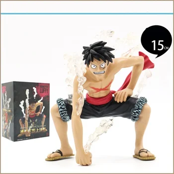 2 Spalvos 15cm Anime One Piece Luffy Skaičius Naują Pasaulio Beždžionių D Luffy PVC Veiksmų Skaičiai Žaislų Kolekcionavimas Lėlės Modelio