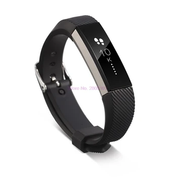 200pcs 11 Spalvų Silikono Watchband Pakeitimo Riešo Juostos Silicio Dirželio Užsegimas Už Fitbit Alta HR Smart Apyrankė