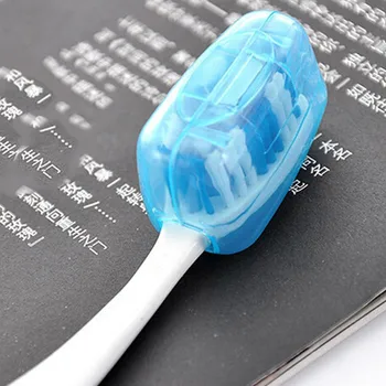 2018 m., 5vnt/Set dantų šepetėlį Padengti Galvos Plastikinį dantų šepetėliai Atveju Apsauginį Dangtelį Nešiojamų Namų Kelionės Teptuku Raštas Cases2O0331