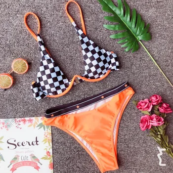 2019 Dizaino Micro Bikini push up Maudymosi maudymosi kostiumėlį, Praia maudymosi Kostiumėliai Moterims Biquini Banador mujer Stroj Trikini Maillot de bain