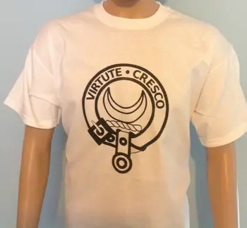 2019 Mados Atsitiktinis Vyrų T-shirt Klano Emblema, Škotijos ŽENKLELIS Škotijos, marškinėliai vyrams
