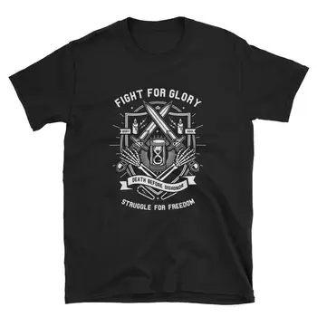2019 Naujas Mens T Shirts Kovoti dėl Šlovės Laisvės Durklai Karinės vyriški Marškinėliai Medvilnė, visiškai Nauja, T-Shirts
