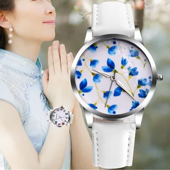 2019 Prabangos Prekės ženklo Moterų Žiūrėti Paprastas Stilius Odos Juosta Kvarciniai Laikrodžių Mados Ponios Laikrodis Laikrodžiai Laikrodis Moterims