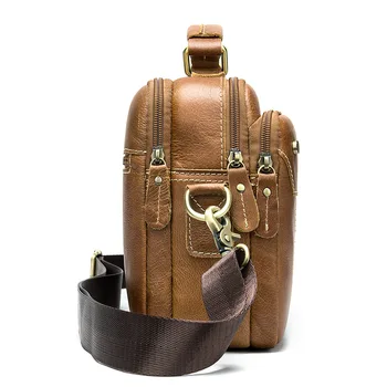 2019 vasaros odos vyriški portfelis crossbody krepšiai retro pečių maišą multi-function verslo laisvalaikio rankinės vyrų messenger maišeliai