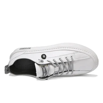 2020 karšto pardavimui, vyrų klasikinio pjovimo įrankiai batus neslidžiais vyriški prekės ženklą sportiniai bateliai prekės lace-up sneakers vyriški odiniai batai