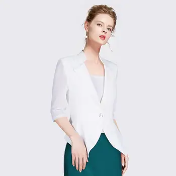 [2020 m. pavasarį, vasarą, naujas stilius ] baltas net raudonas mažas kostiumas striukė moterų sumaišykite temperamentas vakarų stiliaus kostiumas striukė
