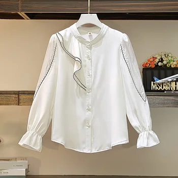 2020 m. rudenį naujų balta palaidinė marškinėliai & juodas sijonas, dviejų dalių apranga viršuje office mados laisvalaikio drabužių rinkinį lady kostiumas