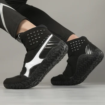 2020 profesinės cboxing imtynių batai, kvėpuojantis sportbačiai dirželis mokymo koviniai batai