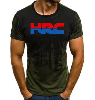 2020 Vyrų Spausdinti Repsol HRC lenktynių motociklo modifikuotas T-shirt vasaros medvilnės trumpas rankovėmis marškinėlius