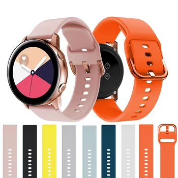 20mm silikono watchbands Samsung Galaxy Žiūrėti Aktyvios 2 apyrankę smart sporto dirželis Samsung galaxy žiūrėti 42mm dirželis žiūrėti