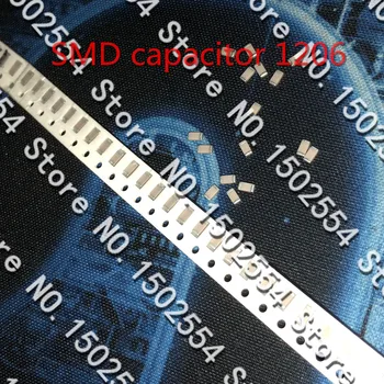 20PCS/DAUG SMD keraminių kondensatorių 3216 1206 273K 27NF 200V 250V X7R 10% keraminių kondensatorių