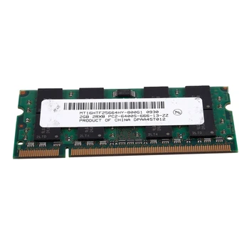 2GB DDR2 PC2-6400 800MHz 200Pin 1.8 V Nešiojamas Atminties SO-DIMM Nešiojamojo kompiuterio RAM