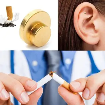 2vnt Auricular Mesti Rūkyti Magnetas Zerosmoke Akupresūra Terapija, Magneto Ne Cigarečių Sveikatos Terapija
