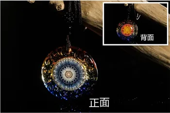 2VNT-Didmeninė Budistų prekių Graikų-Budistų kišenėje kelionės efektyvių Talismanas # Buda Mandala Kristalų Pakabukas Amuletai