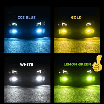 2VNT H8, H11 Automobilių Strobe, LED Lemputes, Vairavimo Rūko Šviesos Lempos Lemputė Chevrolet Cruze Camaro Sonic Kibirkštis Lygiadienis 2013-m.