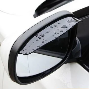 2vnt PVC Automobilio Galinio vaizdo Veidrodėlis lipdukas lietaus antakį Už Kia Ceed Rio 3 4 Sportage 2018 Picanto Sorento Optima Carens Tiguan 2019