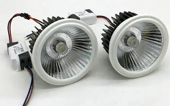 30W aikštėje COB LED Lubų Žemyn Šviesos AC110V AC220V AC230V 240V Šaltai balta/Šiltai Balta Įleidžiamas LED Downlight Lempos