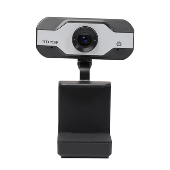 360 Laipsnių Plačiaekranis Vaizdo 720P HD Webcam su integruotu Mikrofonu Plug n Play Plačiaekranis Video Darbas Namų Reikmenys