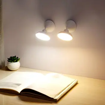 360° Besisukančio Kūno Jutiklis Šviesos USB Įkrovimo Kabineto Lempa LED Naktį, Šviesos, Judesio Jutiklis Šviesos Sienos Lempos Avarinės Šviesos
