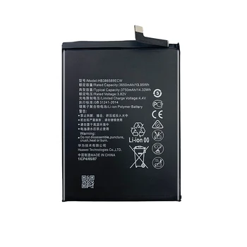 3750mAh HB386589ECW Baterija Huawei P10 plius Garbę 8X Peržiūrėti 10 V10 BKL-L09 BKL-AL20 BKL-AL00 Baterijas +Įrankiai