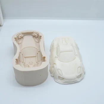 3D Automobilių Torto Įrankius, Minkštas Formos Tortas Dekoravimo Įrankiai, Silikoninės Dervos Pelėsis 