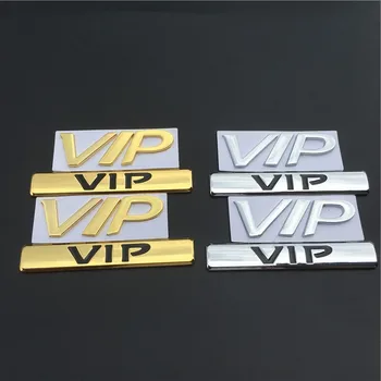 3D VIP Metalo Automobilių Lipdukai Sparnas Optikos Už Chevy MERCEDES-Benz
